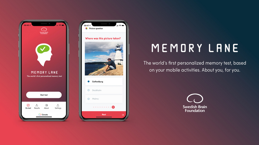 Swedish Brain Foundation: Memory Lane